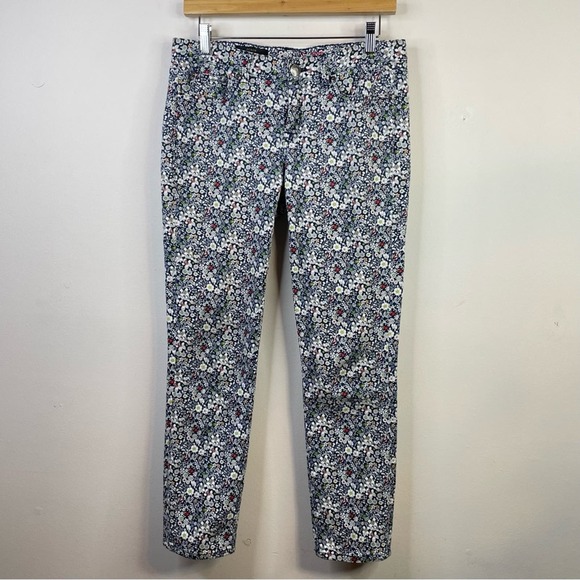 J. Crew Denim - J Crew Liberty Art Fabric Junes Meadow Floral Toothpick skinny ankle jeans 28